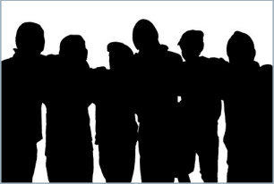 A group of boys