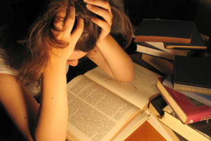 studying